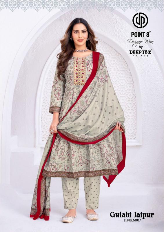 Deeptex gulabi jaipur vol-6 cotton satin kurtis wholesale